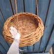 画像4: 一段籐のかご (4)