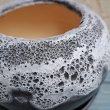 画像3: 丸鉢ブラック（受皿つき） (3)