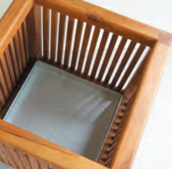 画像3: プランターカバー　ラティ キューブ (3)