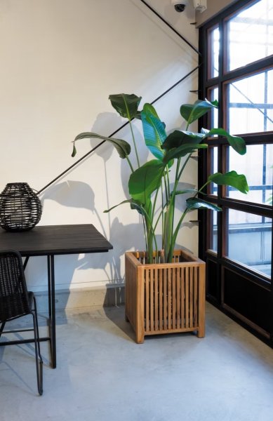 画像2: プランターカバー　ラティ キューブ (2)